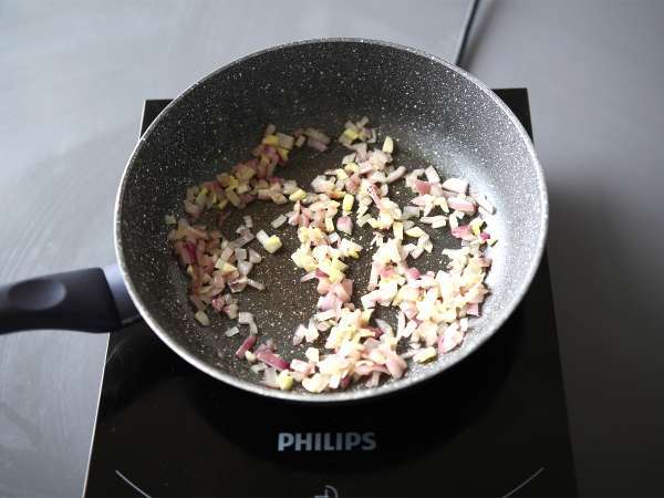 Vegetarijanska enolončnica - Priprava korak 1