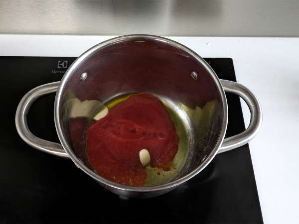 Pasta e fagioli, hiter in kremast recept - Priprava korak 1