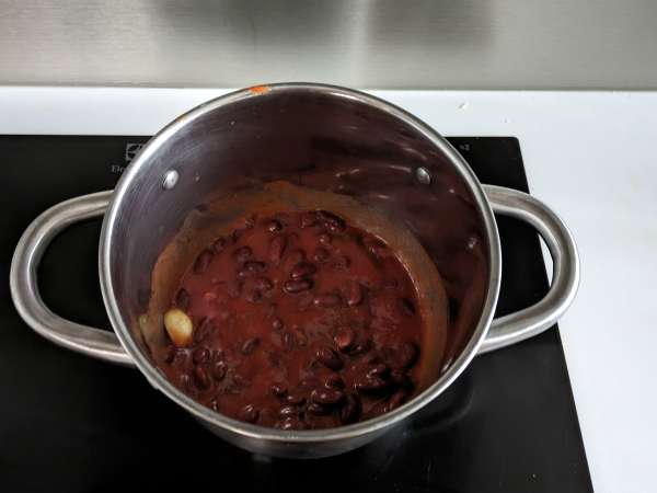 Pasta e fagioli, hiter in kremast recept - Priprava korak 2