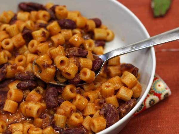 Pasta e fagioli, hiter in kremast recept - Priprava korak 6