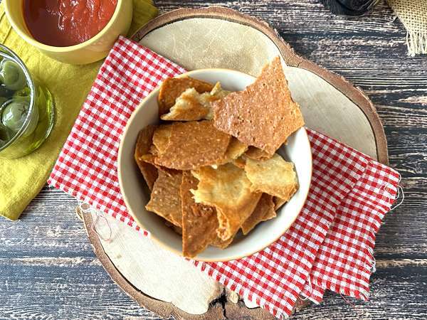 Crostini, predjed s hrustljavim parmezanom - Priprava korak 4