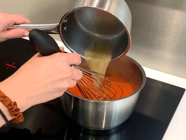 Vegetarijanske enchiladas - Priprava korak 1