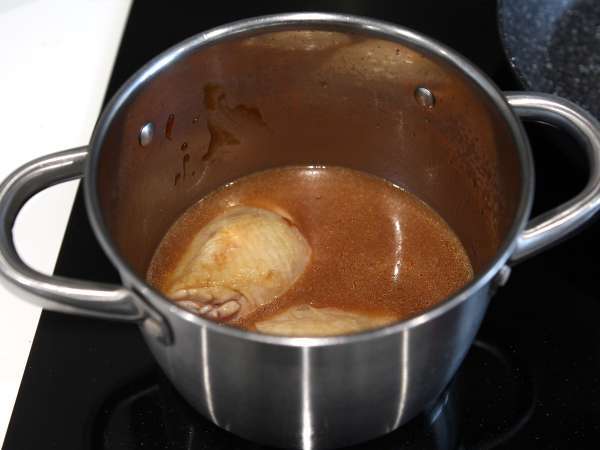 Maxi sendvič s sirom na žaru po ameriško: piščanec, avokado, slanina - Priprava korak 2