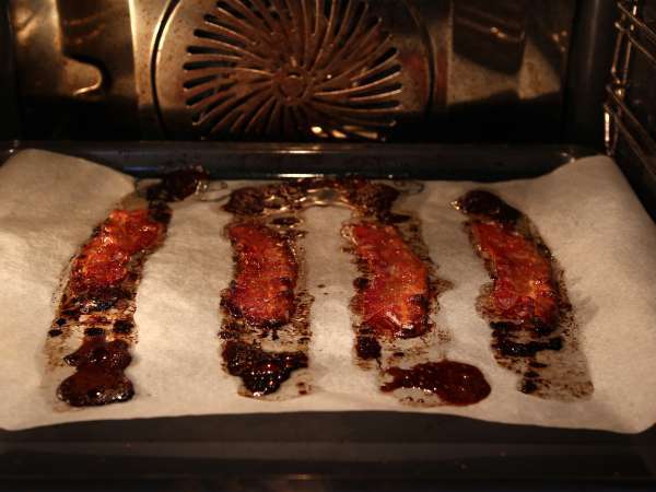 Maxi sendvič s sirom na žaru po ameriško: piščanec, avokado, slanina - Priprava korak 6