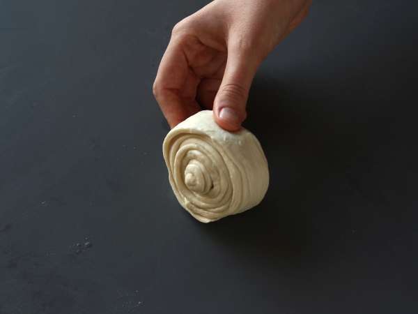 New York roll express s speculoosom - hiter in varčen recept - Priprava korak 2