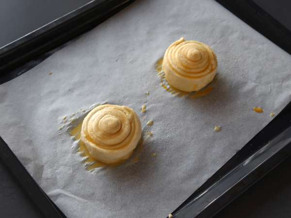 New York roll express s speculoosom - hiter in varčen recept - Priprava korak 3