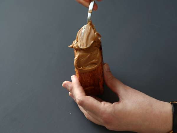 New York roll express s speculoosom - hiter in varčen recept - Priprava korak 9