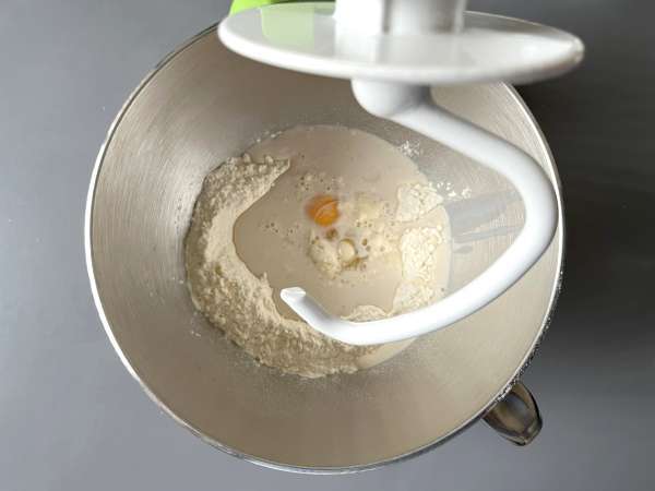 V pečici pečeni krofi, zdrava, a okusna različica - Priprava korak 3