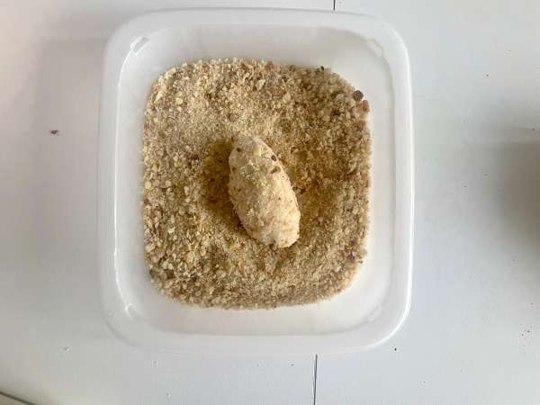 Kroketi s šunko z Air Fryerjem: malo olja, a hrustljavi kot vedno! - Priprava korak 6