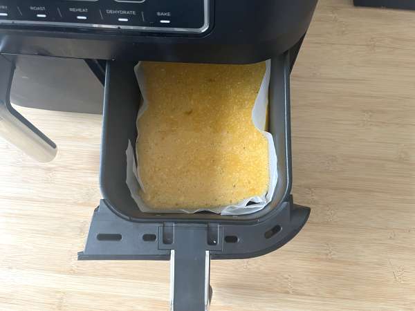 Omleta v zračnem cvrtniku, lahek recept, ne da bi umazali karkoli v kuhinji! - Priprava korak 2