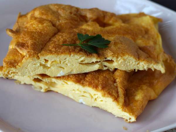 Omleta v zračnem cvrtniku, lahek recept, ne da bi umazali karkoli v kuhinji! - Priprava korak 4