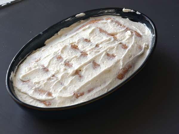 Kokosov tiramisu z Raffaello - Priprava korak 9