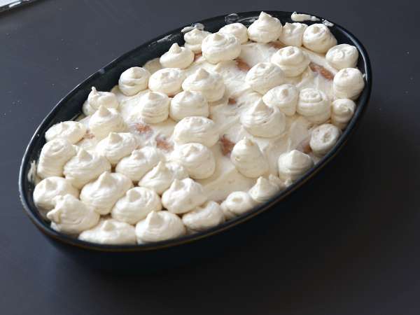 Kokosov tiramisu z Raffaello - Priprava korak 10