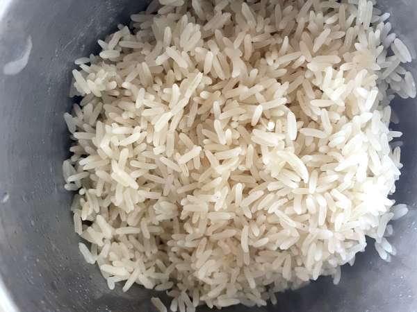 Kako narediti beli riž - Priprava korak 5