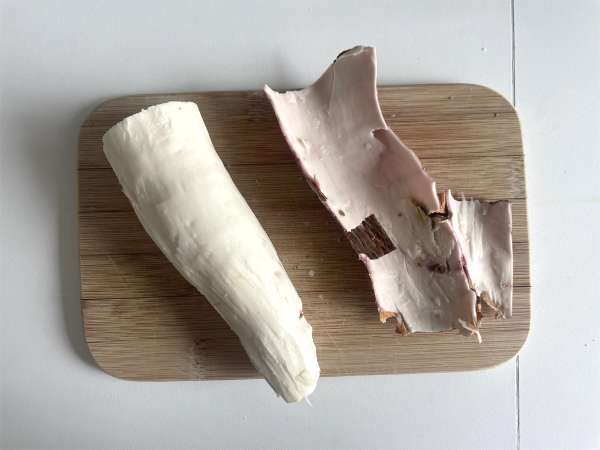 Na zraku ocvrta manioka: hrustljav in zdrav prigrizek - Priprava korak 1