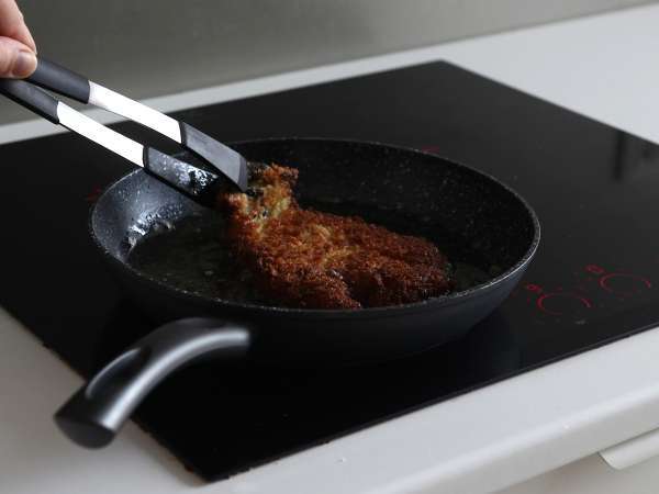 Bakan s panko drobtinami, japonski kari v slogu katsu, vendar vegetarijanski - Priprava korak 10