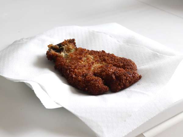 Bakan s panko drobtinami, japonski kari v slogu katsu, vendar vegetarijanski - Priprava korak 11