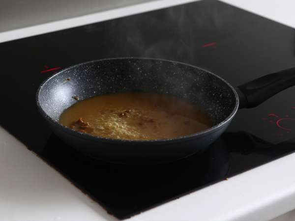 Bakan s panko drobtinami, japonski kari v slogu katsu, vendar vegetarijanski - Priprava korak 14