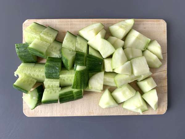 Razstrupljevalni zeleni sok brez ekstraktorja za največ vitaminov! - Priprava korak 3