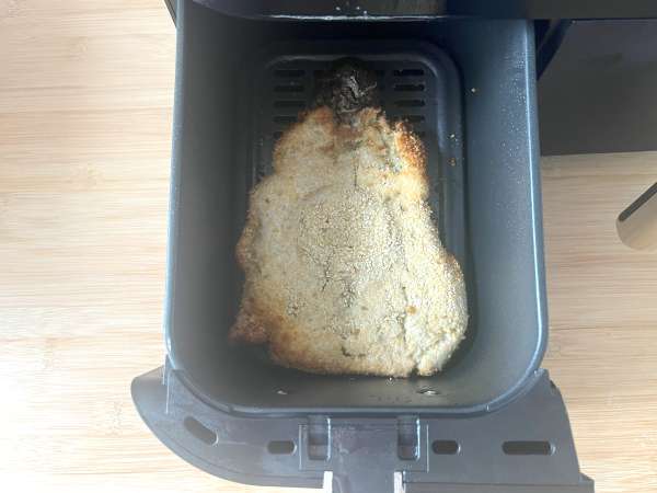 Bakan v prahu po milansko, vendar vegetarijansko - Kuhanje v aparatu za cvrtje na zraku - Priprava korak 11