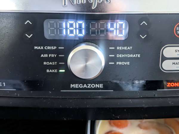 Marelični clafoutis z Air Fryer - Priprava korak 6