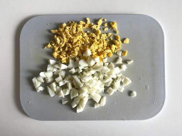 Ruska solata z domačo majonezo - Priprava korak 6