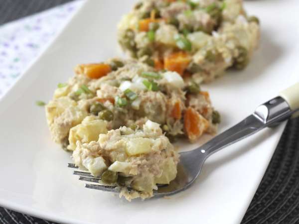 Ruska solata z domačo majonezo - Priprava korak 9