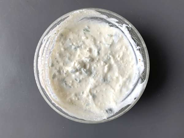 Super svež jogurt, feta, limona in metina omaka! - Priprava korak 1