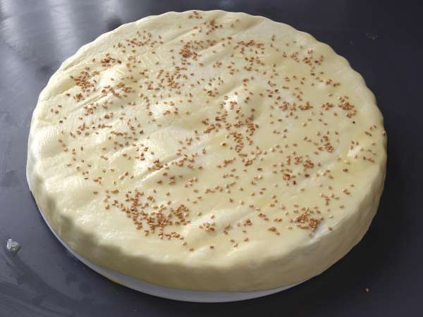 Super osvežujoč poletni tart: rikota, kumare in dimljeni losos - Priprava korak 2