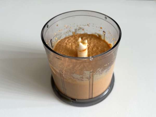 Humus iz rdeče paprike - Priprava korak 6