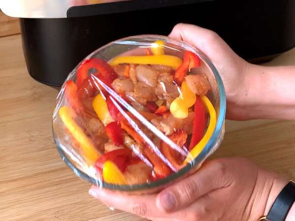 Fajitas na Air Fryerju: okusno polnjenje v kratkem času! - Priprava korak 3