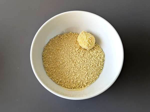 Mozzarelline v zračni cvrtnik - Priprava korak 5