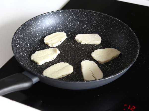 Gyros s halloumijem, vegetarijanska različica grškega sendviča! - Priprava korak 3