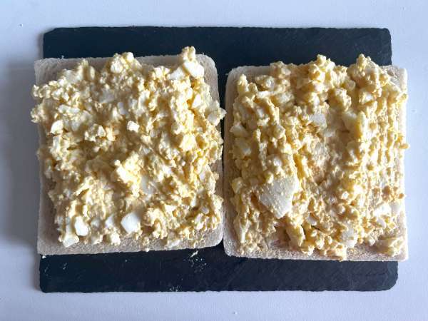 Tamago sando: znameniti japonski sendvič z jajci, ki ga najdete v konbini! - Priprava korak 5