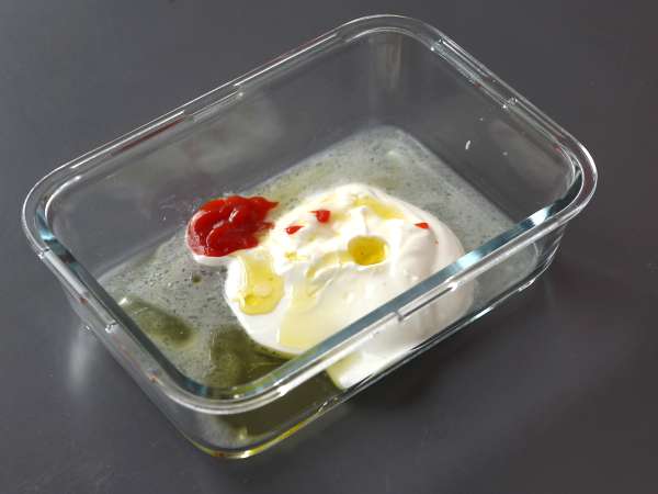 Gyros z lososom, popoln grški ribji sendvič za poletje! - Priprava korak 1