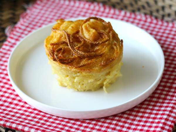 Omleta s testeninami v cvrtniku na zraku - Priprava korak 8