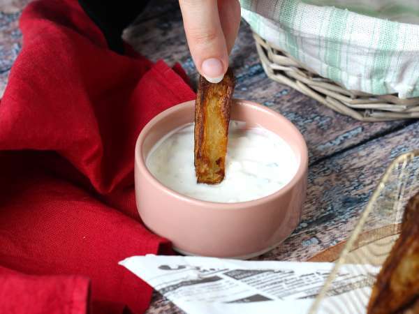 Kako pripraviti hrustljav krompirček v aparatu za cvrtje na zraku? - Priprava korak 8