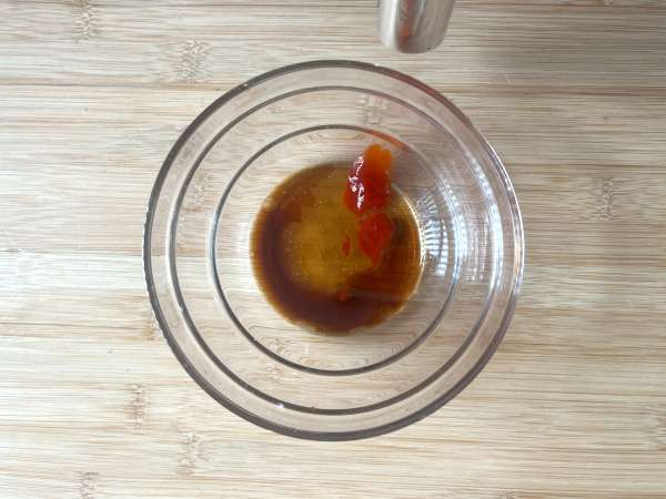 Lososovi grižljaji v zračnem cvrtniku z azijsko marinado - Priprava korak 1