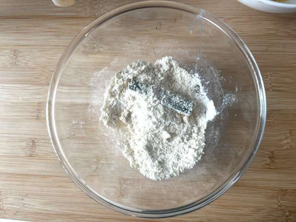 Ocvrtki iz bučk z zračnim cvrtnikom - Priprava korak 4