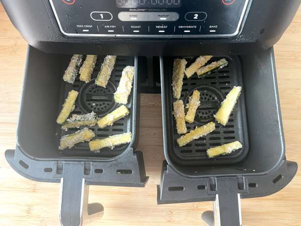 Ocvrtki iz bučk z zračnim cvrtnikom - Priprava korak 5