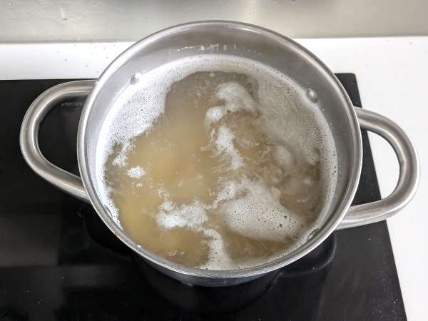 Kremne testenine z gobami in klobaso - Priprava korak 5