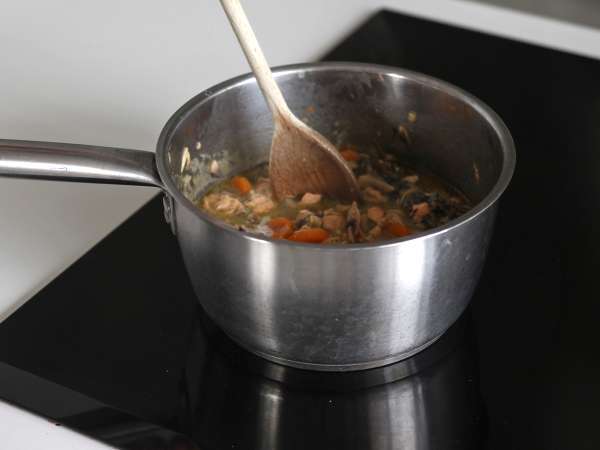 Okusna enolončnica iz lososa - Priprava korak 6