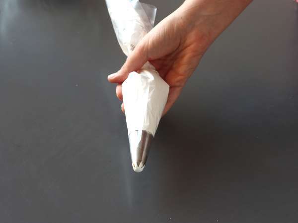 Kozarci v slogu Mont Blanc s kostanjevo kremo - Priprava korak 2