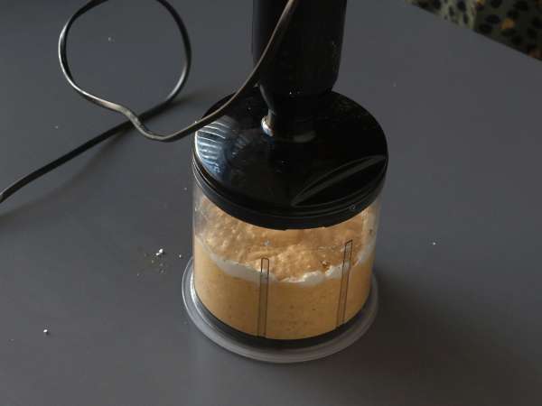 Kremna pašteta iz buč in fete s pridihom medu - Priprava korak 4