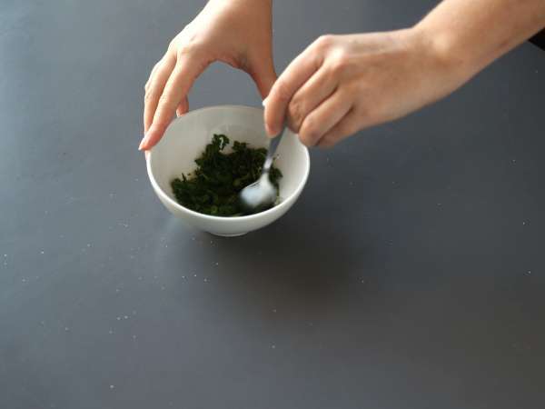 Česnov kruh po zvezdicah s kruhom za sendviče - Priprava korak 7