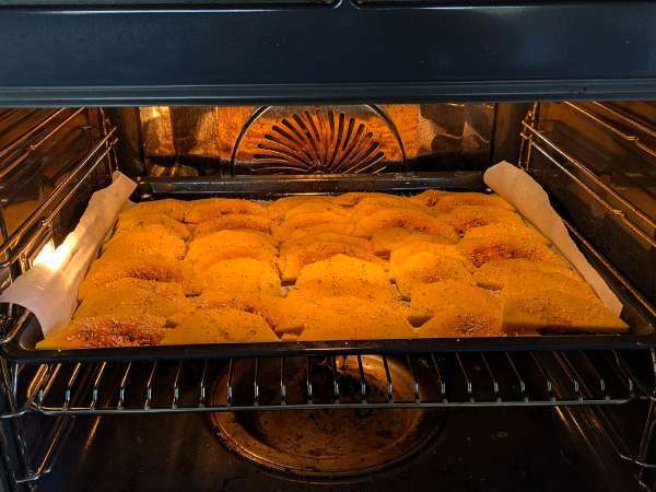 Vegetarijanska bučna parmigiana - Priprava korak 4