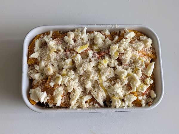 Vegetarijanska bučna parmigiana - Priprava korak 6