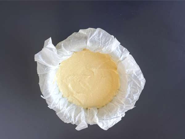 Zdravi cheesecake v zračnem cvrtniku - Priprava korak 2