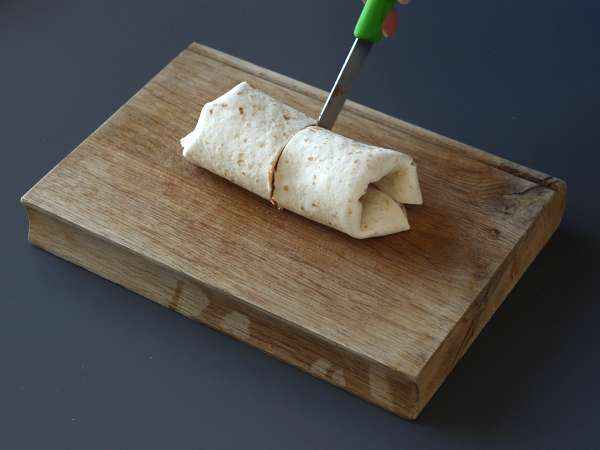 Kaj storiti s tortiljami Gurmanska jed za delitev z okusom pice! - Priprava korak 7