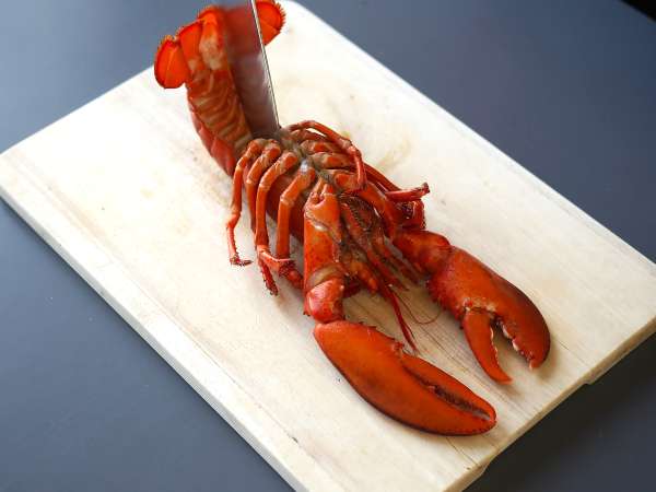 Pečen jastog s peteršiljem in limono: preprostost in prefinjenost za mizo. - Priprava korak 2